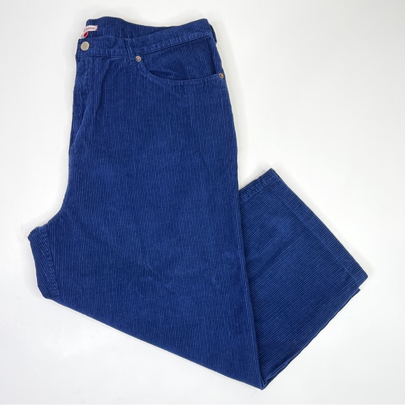 Frances Valentine Navy Cropped Pants - Picture 3 of 10